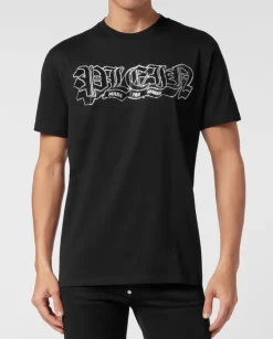 Czarny t-shirt z logo