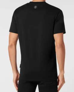 Czarny t-shirt z logo