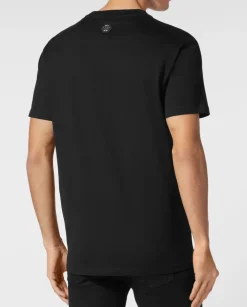 Czarny t-shirt z logo