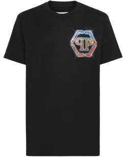 Czarny t-shirt z logo