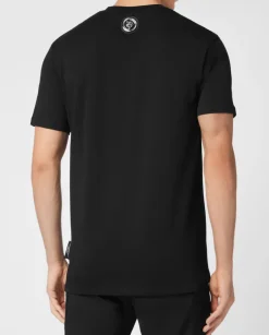 Czarny t-shirt z logo
