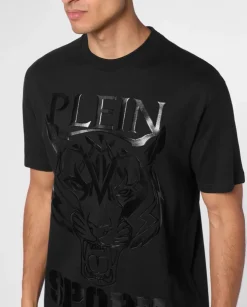 Czarny t-shirt z logo