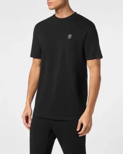 Czarny t-shirt z logo