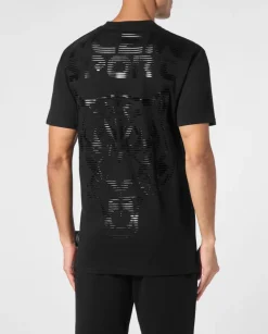 Czarny t-shirt z logo