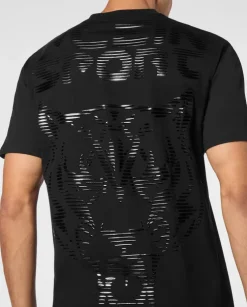 Czarny t-shirt z logo