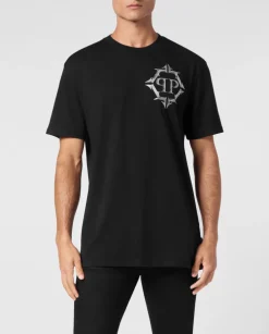 Czarny T-shirt z logo