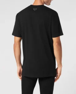 Czarny T-shirt z logo