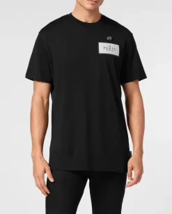 Czarny t-shirt z logo