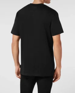 Czarny t-shirt z logo