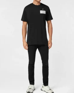 Czarny t-shirt z logo