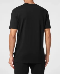 Czarny t-shirt z logo
