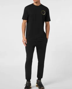 Czarny t-shirt z logo