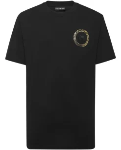 Czarny t-shirt z logo