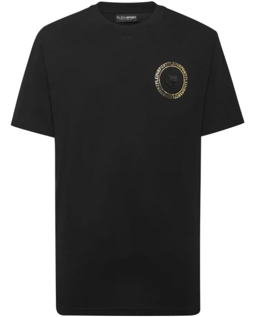 Czarny t-shirt z logo