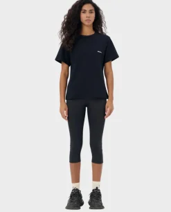 Czarny t-shirt z logo Horizon
