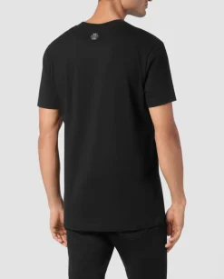 Czarny T-shirt z printem