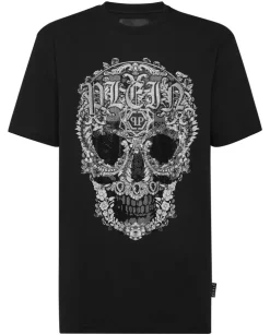Czarny T-shirt z printem