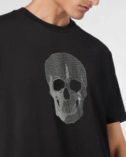 Czarny T-shirt z printem