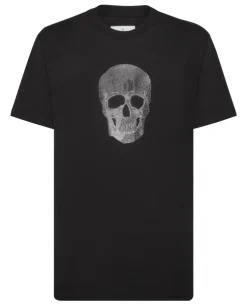 Czarny T-shirt z printem