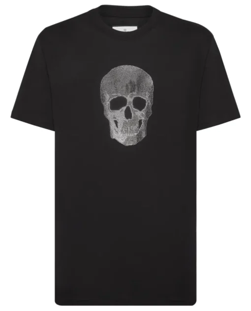 Czarny T-shirt z printem