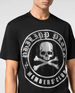 Czarny T-shirt z printem