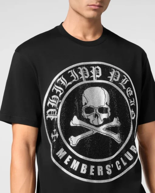 Czarny T-shirt z printem