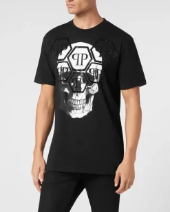 Czarny T-shirt z printem