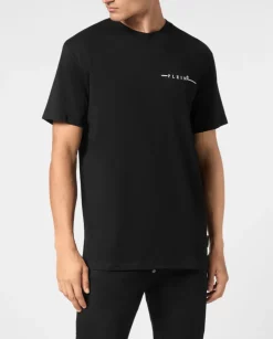 Czarny T-shirt z printem