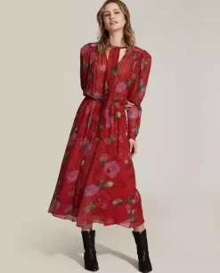Czerwona sukienka Alisson Red Blurr