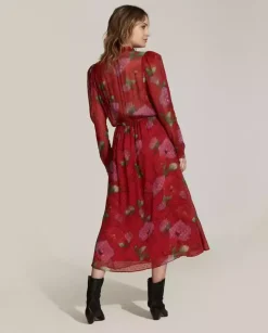 Czerwona sukienka Alisson Red Blurr