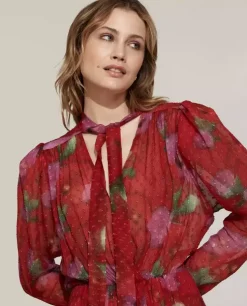 Czerwona sukienka Alisson Red Blurr