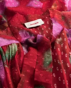 Czerwona sukienka Alisson Red Blurr