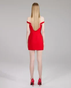 Czerwona sukienka mini