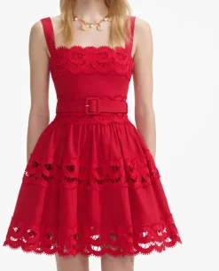 Czerwona sukienka mini