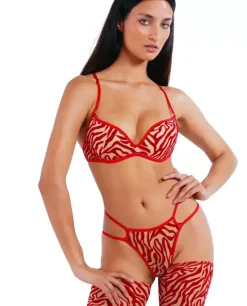 Czerwone stringi Kylie Straps