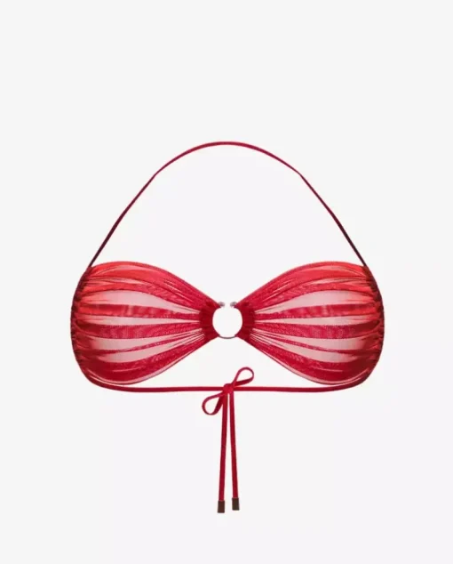Czerwony biustonosz Icon