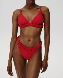 Czerwony dół od bikini Girlish Charm
