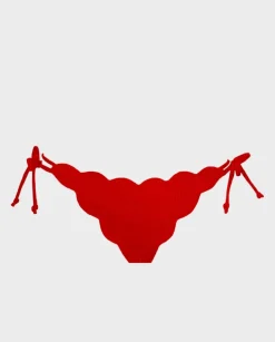 Czerwony dół od bikini Mott