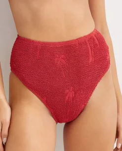 Czerwony dół od bikini Palmer