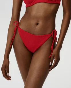 Czerwony dół od bikini Set Free