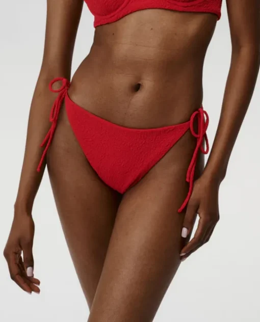 Czerwony dół od bikini Set Free