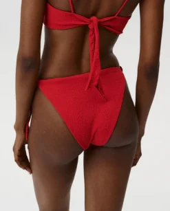 Czerwony dół od bikini Set Free