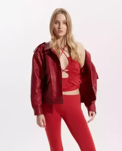 Czerwony top Ann
