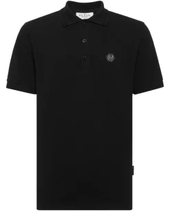 Czrana koszulka polo
