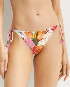 Dół od bikini z kolorowym printem w kwiaty