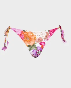Dół od bikini z kolorowym printem w kwiaty