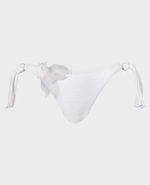 Dół od bikini z kwiatową aplikacją