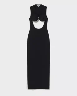 Dopasowana sukienka maxi