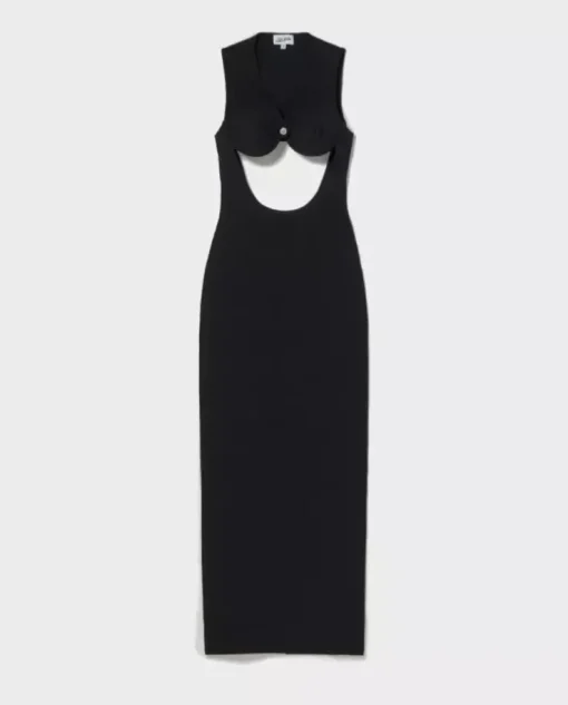 Dopasowana sukienka maxi