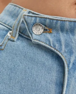 Dwukolorowe jeansy
